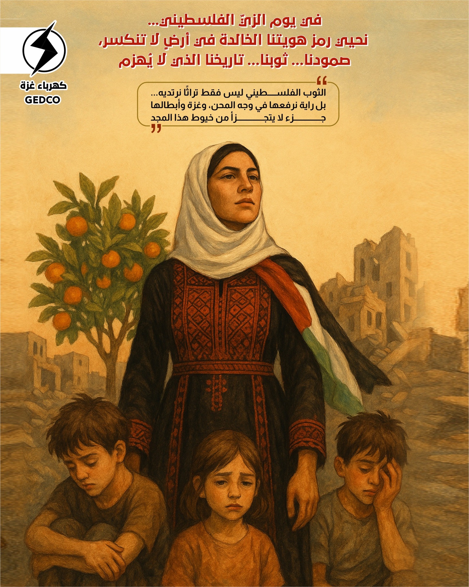 "لأننا نرتدي حكايتنا… ونحيا بها"