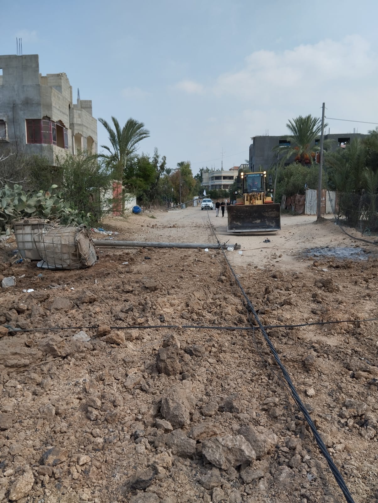 تمكنت فرق الصيانة في شركة توزيع الكهرباء