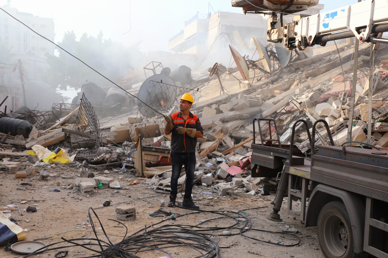 #كهرباء_غزة_تحت_القصف